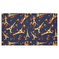 thumbnail image 1 of ABPHQTO Mantel de la Torre Eiffel de otoño de París, mantel de follaje de otoño brillante de 150x260 cm, cubierta de tela para mesa de escritorio para decoración del banquete de boda, 1 of 2