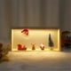 thumbnail image 4 of Christmas night light stand, LED Santa Claus, decorations, presentation stand, mini Christmas tree decoration stand A, 4 of 5