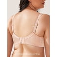 thumbnail image 2 of Wingslove Women's Plus Size Full Coverage Minimizer Bra Wirefree Non Padded for Everyday Comfort, Pink Nude 46D, 2 of 5