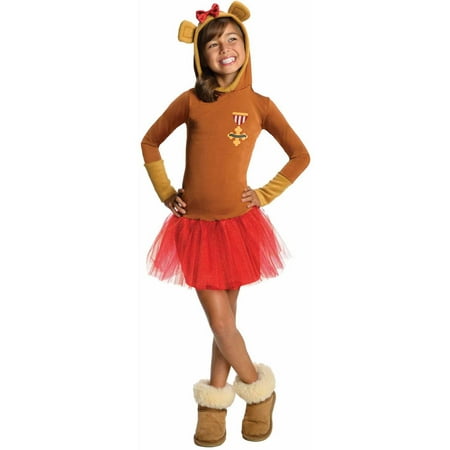 Cowardly Lion Hooded Tutu Child Halloween Costume