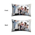 thumbnail image 2 of One Direction Pillowcase decoration waist pillowcase sofa bed cushion suitable for bedroom bed sleeping. 20 x 30 inch, 2 of 3