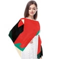 thumbnail image 4 of Palestine Light and Breathable Chiffon Yarn Silk scarf for Women, Translucent 180*73 Size - Elegant Head Scarf for All Seasons, 4 of 6