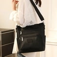 thumbnail image 5 of Nuevos bolsos de hombro de nailon de alta capacidad con cremallera sólida y simplicidad 2024, bolso de mano informal de lujo ligero para jóvenes de alta calidad para mujer, 5 of 5