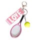 thumbnail image 4 of Llavero con forma de raqueta de tenis, regalo para Año Nuevo, San Valentín, bolso, mujeres y hombres. Rosa, 4 of 9