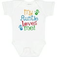 thumbnail image 3 of Inktastic My Auntie Loves Me Nephew Boys or Girls Baby Bodysuit, 3 of 5