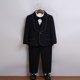 thumbnail image 5 of Odeerbi Chicos 6 Pcs Caballero Traje Formal Vestido Camisa + Chaqueta de Blazer + Pantalones de Traje + Chaleco + Corbata + Broche Set de Trajes de Boda, 5 of 9