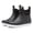Black, variant on Women Rain Boots Waterproof Ankle Deck Boots
