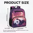 thumbnail image 7 of Pzuqiu Moon Panda Toddler Preschool Backpack for Girls Lightweight Kindergarten School Bags Backpacks Bookbag for Elementary SchoolBag Daycare Bag Kids Backpack 13.5 inch, 7 of 7