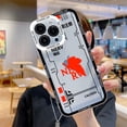 thumbnail image 3 of Funda de teléfono de Anime para EVANGELIONs, carcasa transparente para iPhone 16, 15, 14, 13, 12, 11, Mini Pro Max, X, XR, XSMax, 7, 8 Plus, SE20, 3 of 5