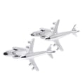 thumbnail image 4 of Airoplane Aviones Forma del Boda Regalo Enlace XMS Gemelos de Hombre Sunnimix Gemelos, 4 of 6