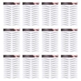 thumbnail image 1 of MasteelfCA 12 Sheets Eyebrow Tattoos Stickers Eyebrow Transfers Stickers Shaping Sticker, 1 of 7
