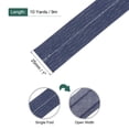 thumbnail image 2 of Uxcell 1Pcs Single Fold Bias Tape Cotton for Sewing 1 inch x 10 Yards Navy Blue, 2 of 7