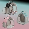 Halinfer Bird Travel Carrier Cage, Bird Travel Backpack with Stainless