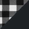 22 - Buffalo Plaid - White/Black