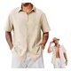 thumbnail image 2 of Playa De Guayabera Cubana Camisas Casual De Lino Para Hombre, 2 of 8