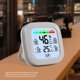 thumbnail image 4 of Higrómetro Digital, Tempreta De Temporatura Del Temperatura Del Temporizante Del Reloj De Alarma Altos Registros Altos Por Interiores Para El Hogar, 4 of 7