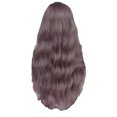 thumbnail image 2 of DOPI Brazilian Virgin Hair Full Lace Cap Band Human Hair Wigs For Black Women Long Mix Purple Women Wigs Heat Resistant Syn, 2 of 4