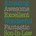 thumbnail image 3 of CafePress - Son In Law Amazing Fantastic Dark T Shirt - Men's Classic Graphic Cotton T-Shirt, 3 of 4