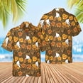 thumbnail image 4 of Nuevas camisetas de manga corta para hombre, divertidas, gorila, hibisco, holgadas y transpirables, camisetas hawaianas con estampado 3D, camisetas para fiestas en la playa, 4 of 4