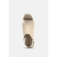 thumbnail image 2 of Roisin Stacked Block Heel Faux Suede Sandals, 2 of 5