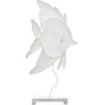 thumbnail image 3 of Capiz & Metal Angelfish on Stand Beige/Tan 16x9x4", 3 of 3