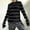 #107-Black, variant on Ounisa Women Tops Stripe Sweatshirt for Women Crewneck Long Sleeve Tops Holiday Party Casual Shirts