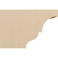 thumbnail image 3 of Ekena Millwork 4"W x 8"H x 12"L Asheboro Woodgrain TimberThane Rafter Tail, Primed Tan, 3 of 6