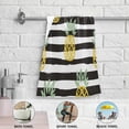 thumbnail image 6 of Dreamtimes Pineapple Soft Hand Towels 2-Piece Absorbent Bath Towel Decorative Fingertip Towels for Bathroom Gym Spa Hotel Beach Swimming Pool,14.4" x 28.3", 6 of 7