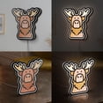 thumbnail image 2 of Moose 3D Novelty Light Box, Rustic Wildlife Decor for Cabin, Lodge, or Nature Rooms (Width 16 inch, 40cm), 2 of 9