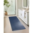 thumbnail image 3 of Unique Loom Comfort Mat Collection - Lattice (2'  x 5' Rectangle Navy Blue), 3 of 5