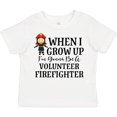 thumbnail image 3 of Inktastic Volunteer Firefighter Future Girls Girls Toddler T-Shirt, 3 of 5