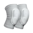 thumbnail image 1 of Sonducket Rodilleras de secado rápido para disfraces de baile y deportes de fútbol Rodilleras de algodón Voleibol Deportes para niños Ropa Deportiva, Zapatos Gris Como se muestra, 1 of 6