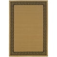 thumbnail image 3 of Oriental Weavers of America Pocatello Border Indoor/Outdoor Polypropylene Rug, Beige, 3 of 4