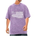 thumbnail image 2 of Inverlee 4th of July Shirts for Men Patriotic Red White and Blue Graphic Tees Athletic Crew Neck Top Muscle Short Sleeve T Shirt, 2 of 6