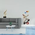 thumbnail image 2 of Escultura de nota musical de armoniosa, figura musical de resina, adorno creativo de mesa, centro de mesa para escritorio, chimenea, armario, c, 2 of 8