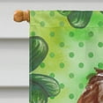 thumbnail image 3 of Carolines Treasures CK1800CHF Shamrocks Labradoodle Flag Canvas House Size  Large multicolor, 3 of 4