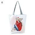 thumbnail image 1 of HEVIRGO Big Capacity Washable Foldable Shoulder Pouch Cute Mom Baby Print Tote Pouch for Work, 1 of 10