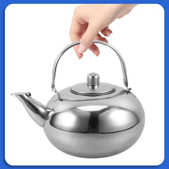 LOLIPPYY Japanese Style Tea Diffuser Stainless Steel Teapot For Home Use 1Set