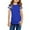 Blue, variant on Sherrylily Girls Casual Short Sleeve T Shirts Kids Loose Tunic Tops Size 4-15