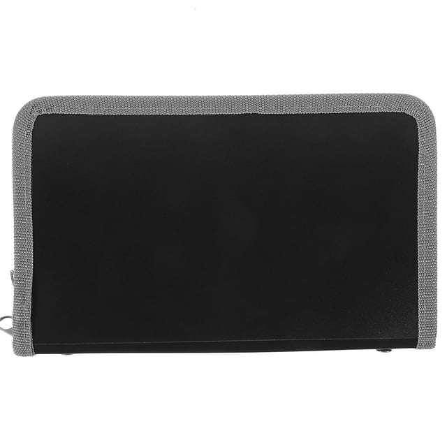 unbranded Folder Organizador De Plástico Negro Con Expandible Para Y Documentos