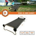 thumbnail image 5 of Disc-O-Bed L/XL Cot Sheet for Portable Folding Bed Systems & Camping, Grey, 5 of 12