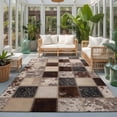 thumbnail image 2 of 3'x5' Area Rugs, Farmhouse Cow Print Indoor Outdoor Area Rug for Living Room Bedroom, Country Patchwork Cowhide Fur Plaid Washable Bathroom Rugs Kitchen Floor Carpet Mats Home Decor Aesthetic, 2 of 8
