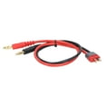 thumbnail image 2 of RC Charging Cable, Corrosion Resistance Banana Charging Cable T Plug to 4.0mm Stable Charging Cable  for Ship Model, 2 of 8