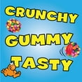 thumbnail image 3 of NERDS Gummy Clusters Candy, Rainbow, Crunchy and Gummy, 18.5 oz, 3 of 10