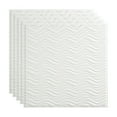 thumbnail image 1 of FASÄDE Current Decorative Vinyl 2ft x 2ft Lay in Ceiling Panel in Matte White (5 Pack), 1 of 5