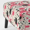 thumbnail image 5 of Designart "Popart Dynamic Doodle Dots III" Upholstered Polka Dots Accent Chair and Modern & Contemporary Arm Chair - Multiple Color & Pattern, 5 of 7