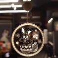 thumbnail image 4 of Lámpara De Pascua Lámpara Adorno de gota de luz decorativa 3D lindo conejito de Pascua luces regalo para niños recuerdo de fiesta Likrtyny Para estrenar, 4 of 6