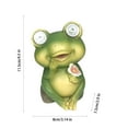 thumbnail image 5 of Ke1Clo Solar Garden Ornaments under $5! Luminous Resin Statues for Courtyard Home Decor Automatic Lighting Weather Resistant, 5 of 5