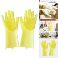 thumbnail image 3 of Coofit 1 Paire de Gants en Silicone Magiques Résistants à la Chaleur avec Récurreur, 3 of 11