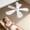 A, variant on BotaniNest Portable Ceiling Fan with Remote - USB Powered Hanging Fan with Built-in Battery for Camping, Tent & RV Use 17inch,Line Length 2.8m